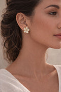 Boucles d’oreilles Fleur Lumière – Nélya