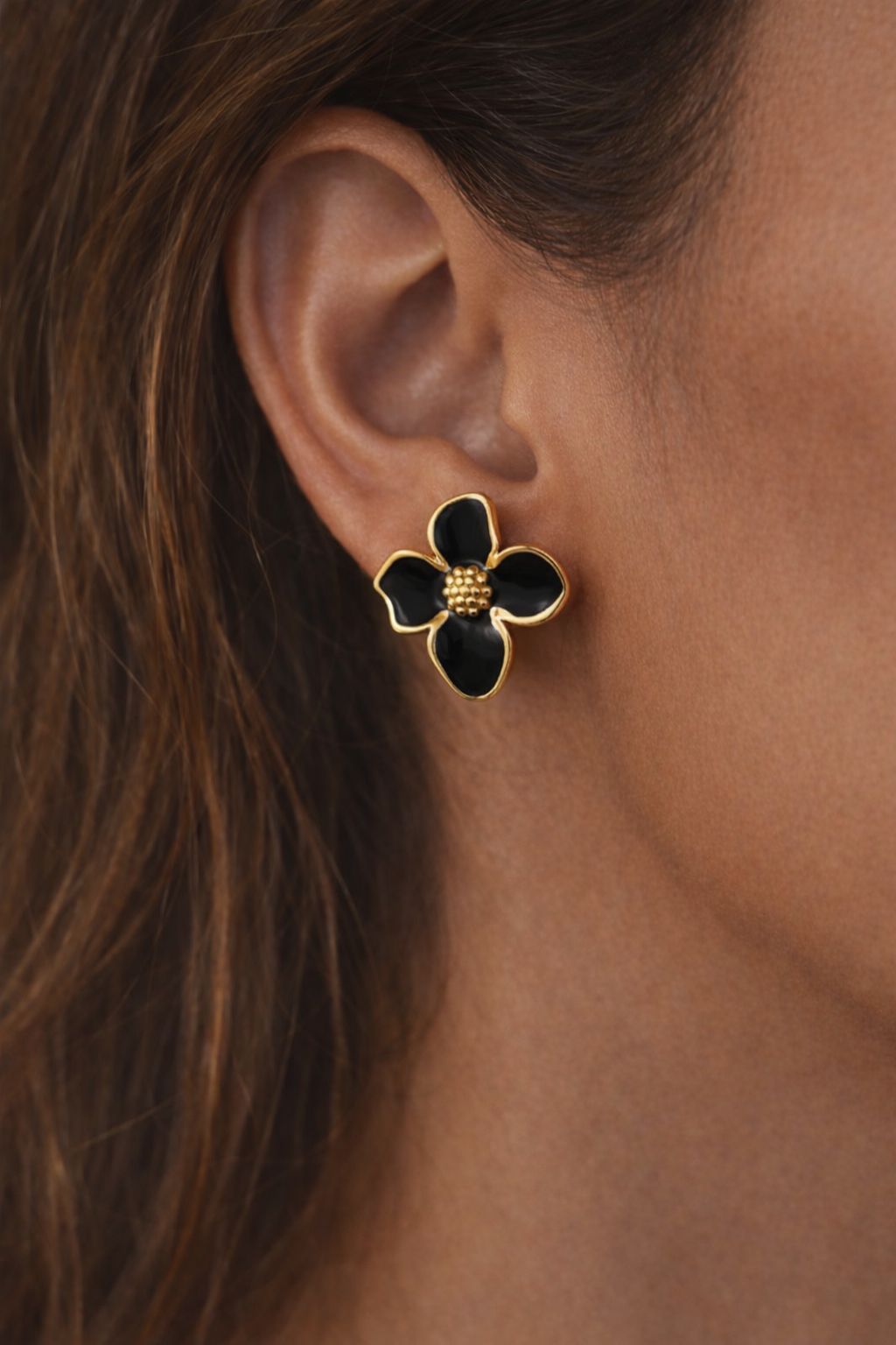 Boucles d’oreilles Fleur Harmonie – Nélya