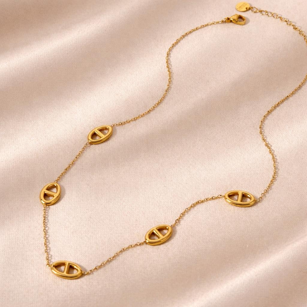 Collier Élégance Ovalia – Nélya