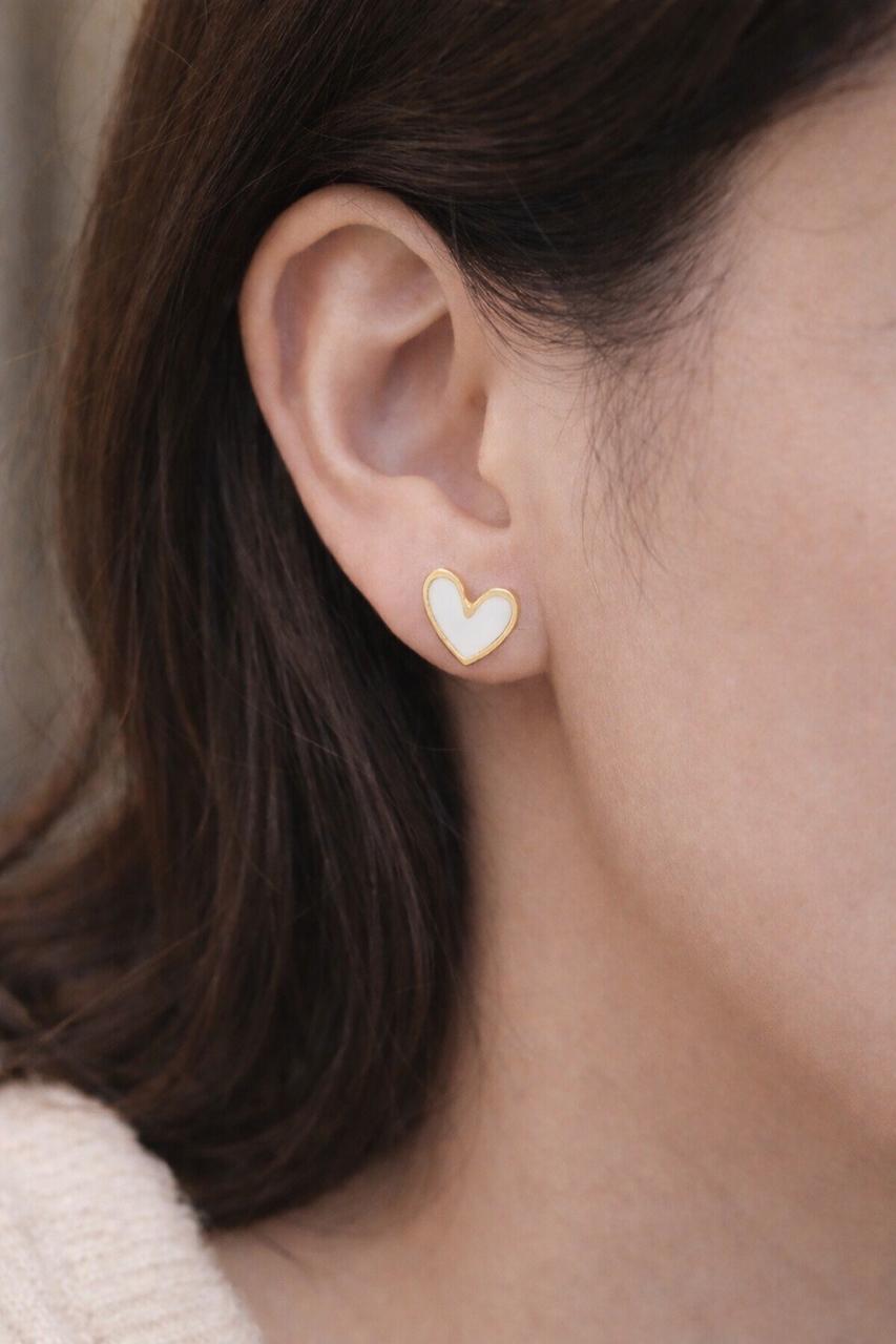 Boucles d’Oreilles Cœur Chic – Nélya